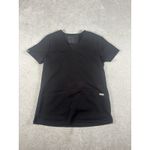 FIGS casma 3 pocket scrub top womens Black small xs flaw Photo 2