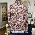 Como vintage  Size XL Leopard Print Purple and White Sweater Photo 1