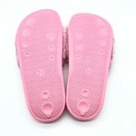 Islike Womens Slide Sandals Faux Fur Rubber US 8 Pink Photo 3
