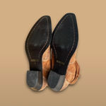 OAK TREE FARMS Carmel/Tan Distressed Leather/Suede Western Boots. Sz.7 Tan Photo 5