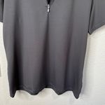 Noel Asmar Womens 3XL Gray Short Sleeve Zip Golf Polo Shirt Photo 3