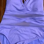 Bleu Rod Beattie NWT blue rod Beattie in periwinkle one piece swim suit sz 6 Photo 4