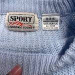 Light Blue Knit Sweater Photo 1