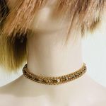 Vintage 50’s Mid Century Modern Topaz Amber Citrine Gold Photo 6