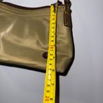 Dooney & Bourke Small Shoulder Bag‎ Khaki Color Pink Interior K Photo 14