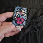 Johnny Was leeshie work wear pant black cargo style 100% lyocell size Medium Photo 3