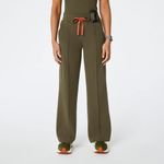 FIGS High Waisted Alexandria Wide Leg Scrub Pants in Spruce, Size XXS Photo 1