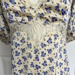 Urban Outfitters UO Lauren Lace-Trim Floral Midi Dress Photo 4