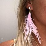 Plink Feather Earrings Purple Photo 0