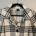 Gap Y2K Herringbone Plaid Cropped Jackie-O Jacket Photo 1