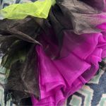 Party City  Black, Green, and Purple Mini Skirt Photo 2