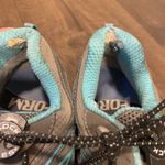 The North Face Force teal and brown athletic hiking 9.5 shoes Photo 1