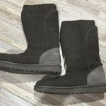 UGG  EUC grey Knit Boots Size 9 Photo 0
