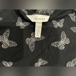 Soma  Black Butterfly Pattern Tank Top Photo 4