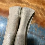 Tory Burch Claire Quilted Ballet Flats Porcelain size 9.5 gold logo Hardwear Photo 11