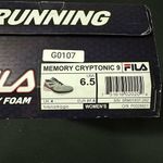 FILA New Memory Cryptonic 9 Pink Grey Running Shoes Sneakers 6.5 Photo 5