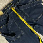 Michael Kors Dark Blue Jeans with Tie Waist Size 10 Photo 6