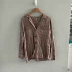 Free People ‎ High Tide Button Down Shirt Photo 1