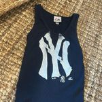 Majestic MLB Yankees Baby Navy Blue Ribbed Tank Size Medium Photo 2
