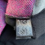 Anthropologie Sleeping on Snow Wool Fringe Sweater Skirt Black Purple Size XS Photo 8