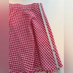 Urban Outfitters  Pink Check Gingham
Angie Circle Skirt. Photo 2