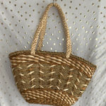 Naturalizer  Woven Tan and Brown Tote Photo 0