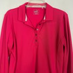 Puma Activewear Fuchsia Pink Long Sleeve Pullover Size Large Photo 2