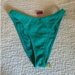 PacSun  LA Hearts hi cut teal bikini bottoms small Photo 0