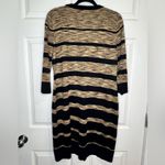 Calvin Klein  Women’s Black Bronze Marled Scoop Neck Sweater Dress - PTP 22” Photo 1