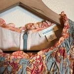 Sundance  Outback Bloom Sleeveless Floral Patchwork Midi‎ Dress Photo 4