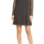 Lilly Pulitzer Ophelia Fairy Whimsigoth Black Shift Dress Size Large Photo 0