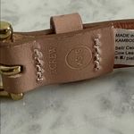 J.Crew  Perforated‎ Italian leather belt In Blush Size XS Small Photo 3