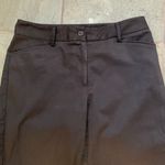 Karen Kane  black polished cotton and spandex bootcut pants Photo 2