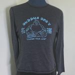 Fishbowl Clothing Buddha Bobs Long Sleeve Shirt Blue Size M Photo 0