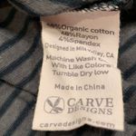 Carve Designs High Point organic cotton striped yoga band A-line skirt L Photo 6