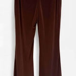 Princess Polly  Brown Velvet Flare Trousers High Rise US 8 Y2K Glam Photo 0