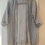 Black and White Kimono Size L White Size L Photo 0