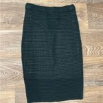 Bebe Open Ottoman Green Knit Skirt – Size XS Photo 3