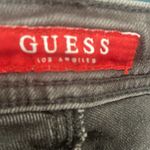 Guess  distressed black jeans shorts Photo 7