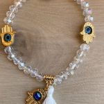 Evil Eye Protection Bracelet White Photo 0