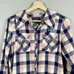 Envol Alec Ning X Stayreal Designer Plaid Polka Dot Chiffon Dress Size M Cowgirl Black Size M Photo 3