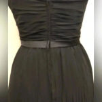 Alfred Angelo NWT  Strapless Cocktail, Party, or Bridesmaid Black Dress Photo 6