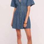 Heartloom Karia Dress in Denim XSmall New Womens Denim Jean Mini Photo 10