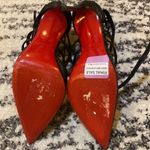 Christian Louboutin  Victororilla 100mm Perforated Red Sole Pumps In Black 39 Photo 2