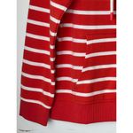 Joules Jacket Women 2 Red White Striped Oakham Full Zip Hoodie Sweatshirt Preppy Photo 7