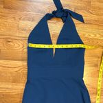 Dress the Population  Women’s XS Vanessa Halter Plunging V Neck Low Back Dress Photo 3