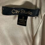 City Studio Long Black Prom Dress size 3 Photo 3