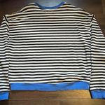 Free People We The Crewneck Free Classic Striped Oversized Photo 1