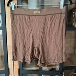 SKIMS  modal Ribbed boxers boyfriend jasper high waisted shorts lounge logo Photo 1