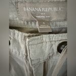Banana Republic  Khaki Wide Leg Cotton Linen Pants Martin Fit Photo 1